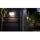 Svietidlo Philips 17297/30/16 Yarrow IR wall lantern black 1x6W 230V