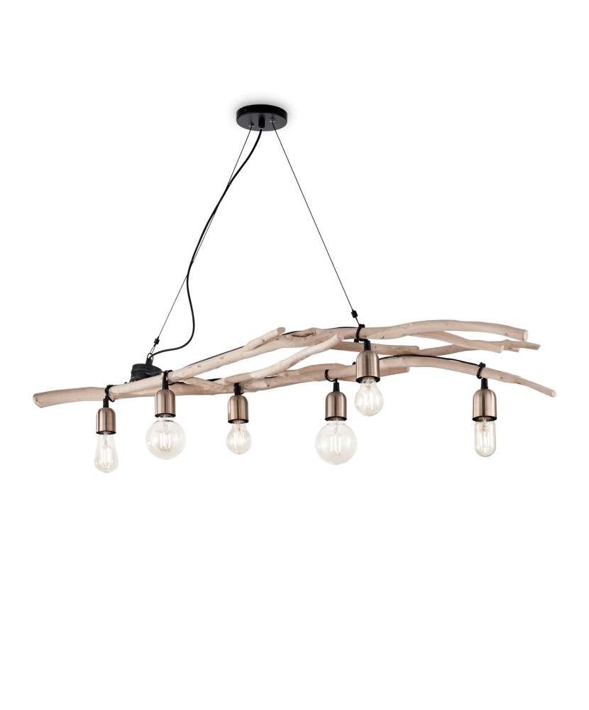 Závesné svietidlo Driftwood 180922 Ideallux