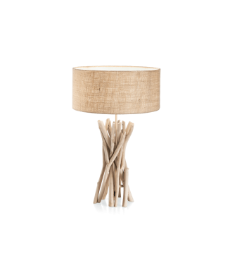 Stolné svietidlo Driftwood 129570 Ideallux