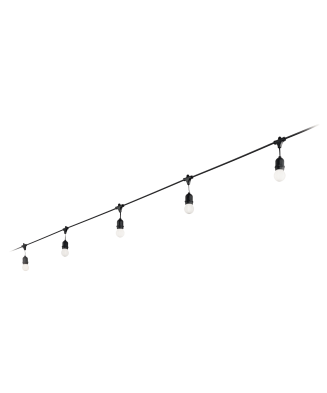 Vonkajšie závesné svietidlo Fiesta ČIERNE 159836 Ideallux