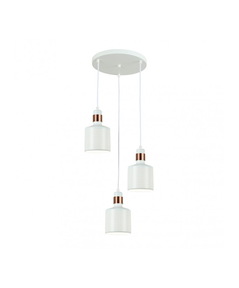 Italux Restenza PND-2439-3-WH svietidlo závesné 3xE27