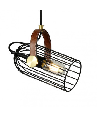 Italux Antoin PND-2445-1-BK závesné svietidlo