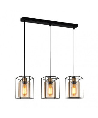 Italux Kalula PND-78901-3-BK+AMB