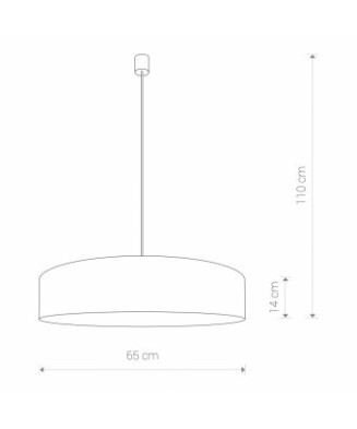 Nowodvorski CROCO GRAY III 8948 h 110 cm