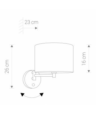 Nowodvorski HOTEL GRAY I 9303