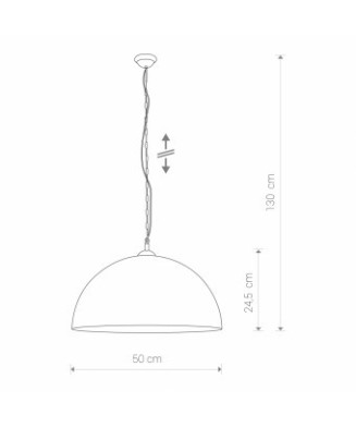 Nowodvorski  HEMISPHERE RUST L 6368 h 130 cm