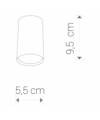 Nowodvorski EYE BRASS 8911 h 9,5 cm