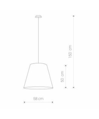 Nowodvorski MOSS 9737 h 150 cm