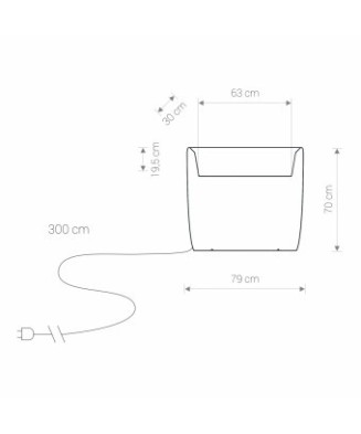 Nowodvorski FLOWERPOT L 9713