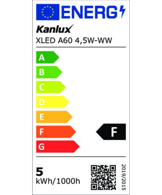 KANLUX 29600 Svetelný zdroj LED XLED A60 XLED A60 4,5W-WW