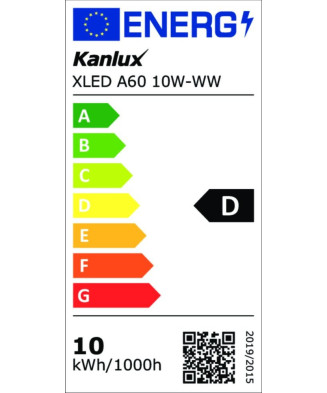 KANLUX 29605  Svetelný zdroj LED XLED A60 XLED A60 10W-WW