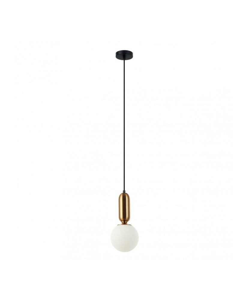 Italux Aldeva PND-02340-1S-BRO závesné svietidlo 1xE27 40W