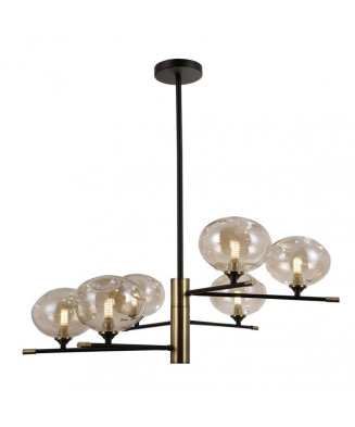 Italux Mesta PND-58856-6-MB-AB luster 6xG9 230V