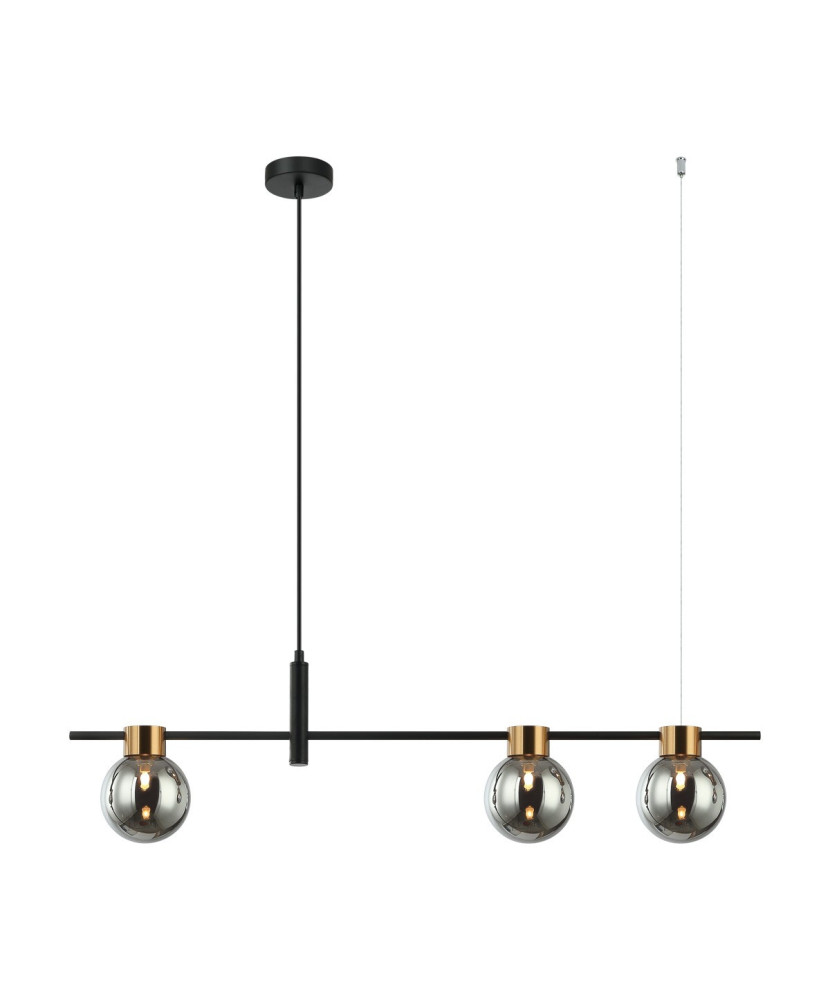 Italux Bletter PND-5225-3-BK-SG