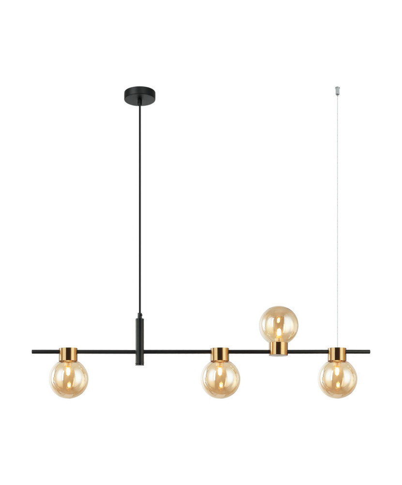 Italux Bletter PND-5225-4-BK-AMB