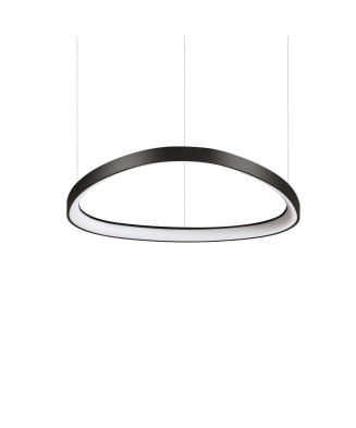 Ideal Lux 247267 GEMINI závesné svietidlo LED 48W/4950lm 3000K čierna