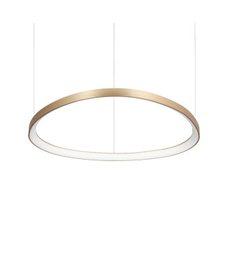 Ideal Lux 269849 GEMINI závesné svietidlo LED 60W/6200lm 3000K antická mosadz