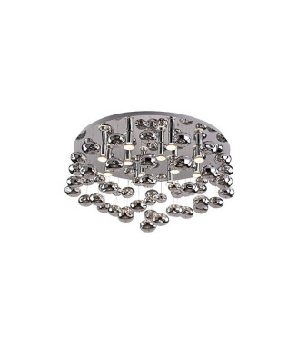 AZZARDO AZ2542 LUVIA 80 CHROME stropné svietidlo 10xGU10 40W IP20 chróm