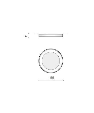 AZzardo AZ2724 SOVANA TOP 45 CCT + diaľkové ovládanie LED 50W biela