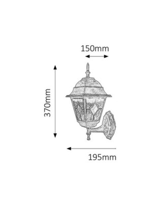 Svietidlo Monaco 8182 RABALUX