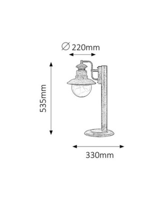 Svietidlo Odessa 8165 RABALUX