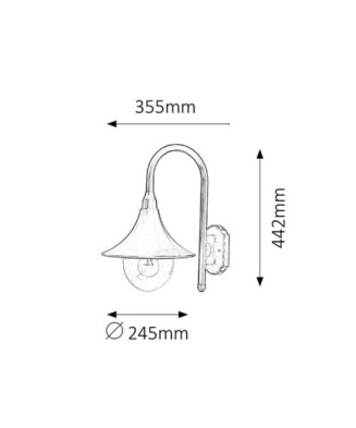 Svietidlo Konstanz 8245 RABALUX