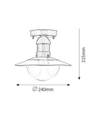 Svietidlo Oslo 8763 RABALUX