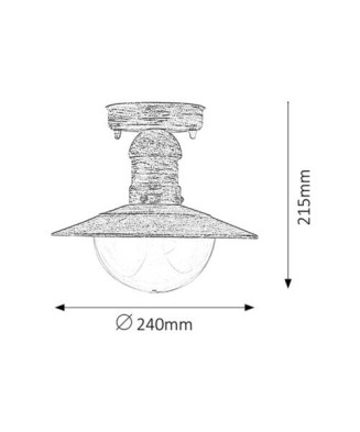 Svietidlo Oslo 8739 RABALUX