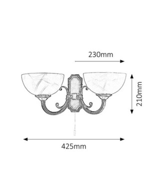 Svietidlo Marlene 8542 RABALUX