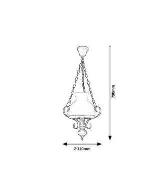 Svietidlo Petronel 7076 RABALUX