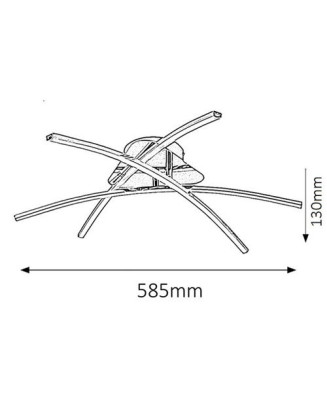 Svietidlo Alexis 2504 RABALUX