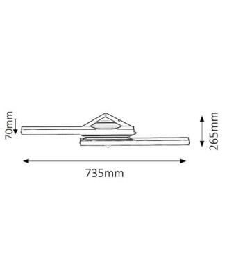 Svietidlo Antonia 5895 RABALUX