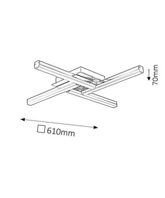 Svietidlo Antonia 5896 RABALUX