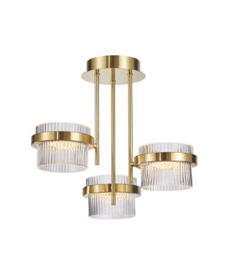 Svietidlo Italux Tiara PND-77362-3-24W-GD