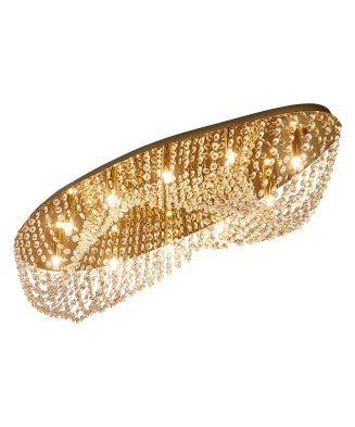 LUXERA ELIPTHON II. 62441 stropné krištáľové svietidlo