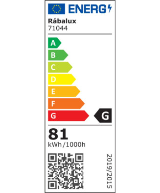 RABALUX 71044 Leola stropné svietidlo LED D480mm 81W/3800lm