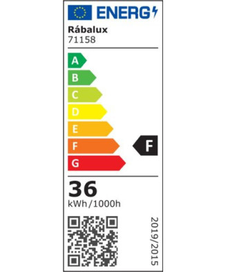RABALUX 71158 Ezio stropné svietidlo LED 36W/3600lm 3000K, switchdimmer