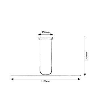 RABALUX 72129 Elia závesné svietidlo LED 25W/1150lm 3000K
