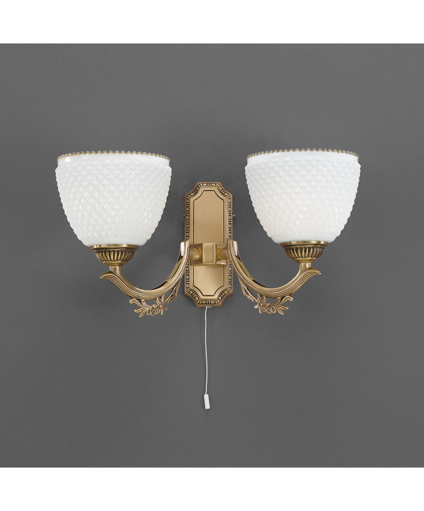 Reccagni Angelo 8651 A.8651/2 nástenné svietidlo 2xE27 60W