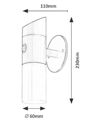 Rabalux 77030 solárne senzorové RGB svietidlo