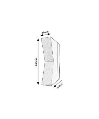 RABALUX 77066 TEMSE vonkajšie svietidlo