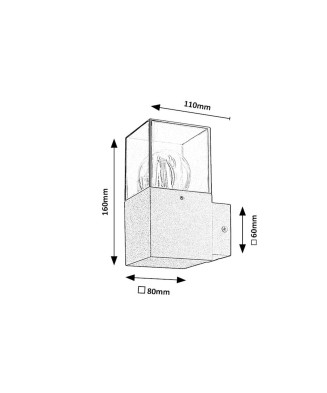 RABALUX 77080 LOANDA vonkajšie svietidlo