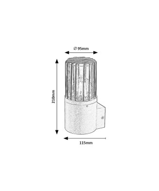 RABALUX 77083 HAREN vonkajšie svietidlo
