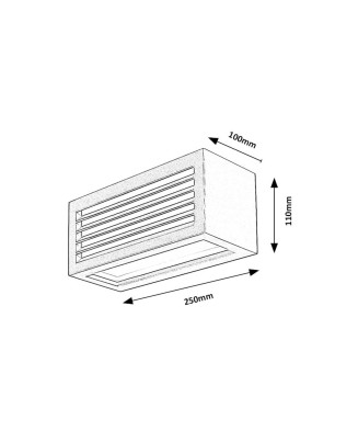 RABALUX 77100 LUBLIN vonkajšie svietidlo