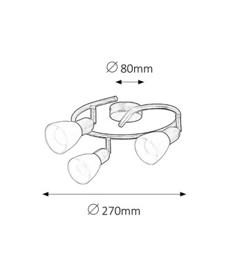 Svietidlo Soma 6593 RABALUX