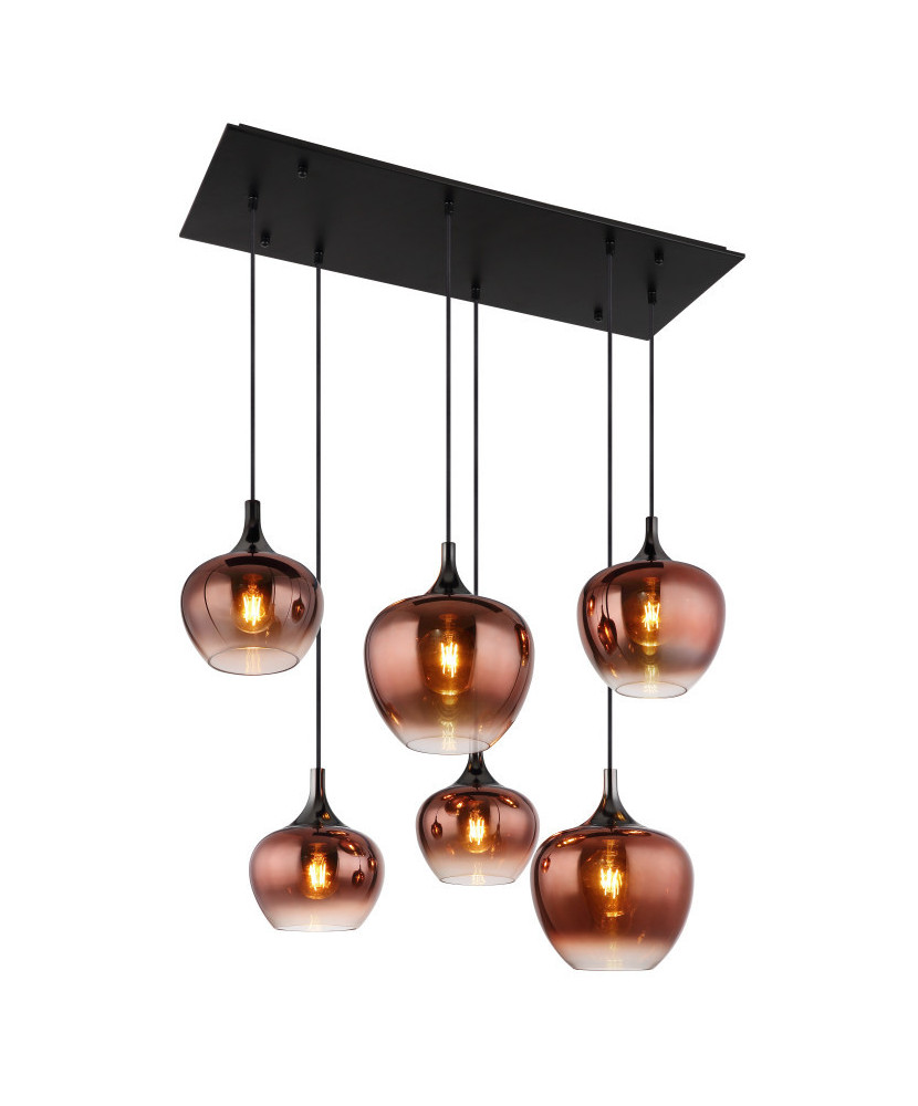 GLOBO MAXY 15548-6HG  závesné svietidlo