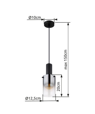 GLOBO FLORENTINA 15907H  závesné svietidlo