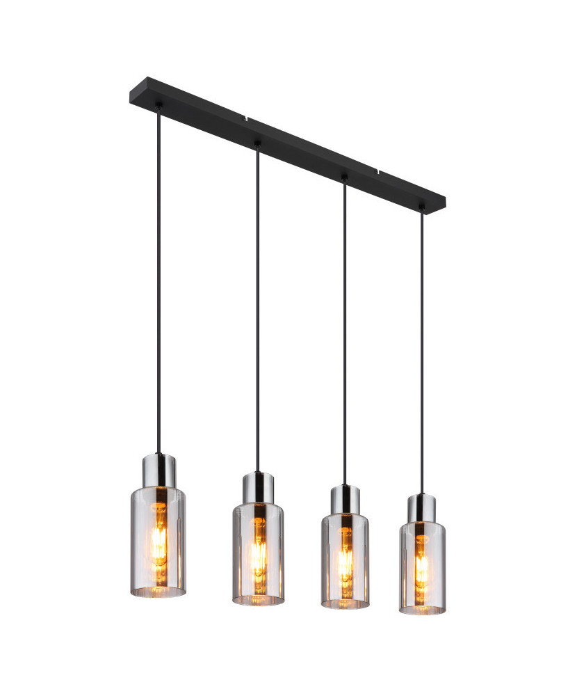 GLOBO LIDARIA 15708-4H  závesné svietidlo