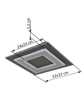 GLOBO JAYDEN 48033-24  stropné svietidlo