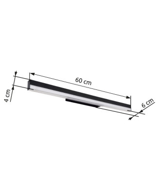 GLOBO SALLO 41926B nástenné svietidlo